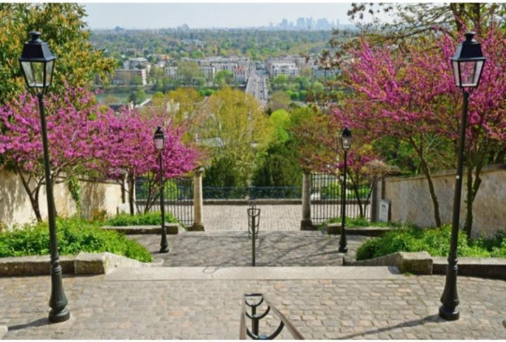 Saint-Germain-En-Laye: Grand Studio En Centre Ville A 2 Minutes Du Rer Exterior foto